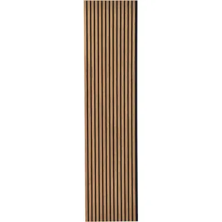 FN Acustico Akustikplatte PET u. MDF Foliert 572,5 x 19 x 2400 mm Risseiche