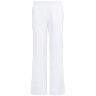 Schlupf-Hose aus 100% Leinen Peter Hahn weiss