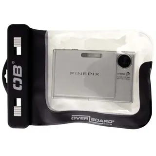 Overboard Wasserdichte Digitalkamera-hülle - Clear / Black - One Size