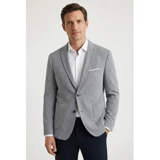 Anzugsakko CINQUE "CIMICHELE", Herren, Gr. 46, hellblau, Web, Obermaterial: 66% Polyester, 20% Viskose, 8% Elasthan, 6% Polyacryl, unifarben, regular fit normal, abgesteppte Kante, Sakkos Anzugsakko, Regular Fit, 2-Knopf-Form