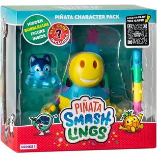 Pinata Smashlings SL6010A Pinata Gelenkfigur Dazzle Esel, Roblox, offizielles Spielzeug von Toikido, Schwarz