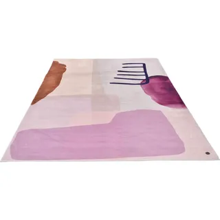 Tom Tailor »Shapes TWO« 265 Berry multi (160x230cm)