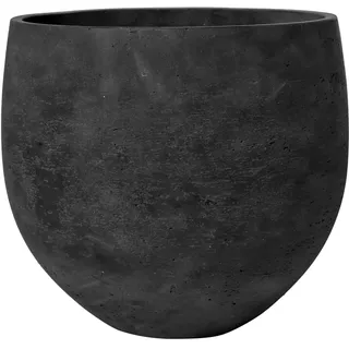 Pottery Pots Mini Orb XL, Black Washed