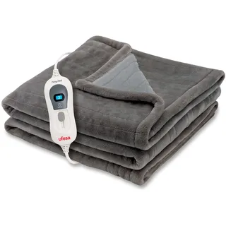 Ufesa Softy Fleece Elektrische Thermodecke 150 x 100 cm Grau