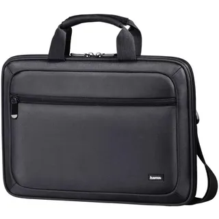 Hama Laptop Tasche bis 13.3 Zoll (Notebook Tasche für Laptop, Tablet, MacBook, Chromebook bis 13,3 Zoll, Umhängetasche als Arbeitstasche oder Schultasche für Herren und Damen) schwarz