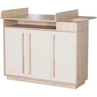 Roba Wickelkommode Elva , Creme , Holz , 118x103x77 cm , Babymöbel & Kindermöbel, Babyzimmer, Wickelkommoden & Zubehör, Wickelkommoden