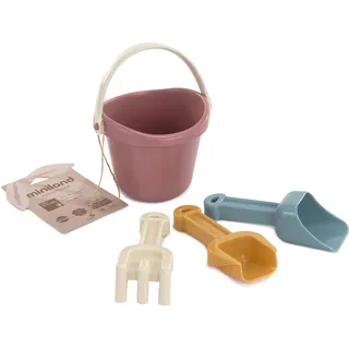 MINILAND BABY ECO Baby Sandkasten - 4-teiliges Set zum Spielen im Sand