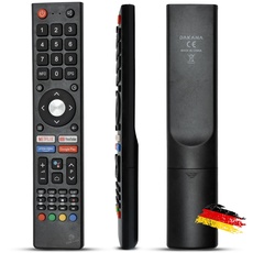 Dakana Ersatz Fernbedienung für ChiQ GCBLTV02ADBBT Changhong Fernseher TV Remote Control vorkonfiguriert und sofort einsatzbereit