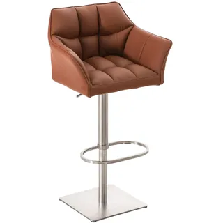 CLP Barhocker 64 x 88 x 45 cm Hellbraun