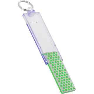 DMT Diamond WhetstoneTM Mini-Sharp® Diamant Taschenschleifstein Extrafein, Kompakter Outdoor Schleifstein für Messer und Werkzeuge, Made in USA, F70E