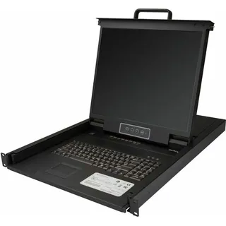 Startech StarTech.com 8 Port Rack KVM Console for Server KVM Switch mit 19" in. - 1U - OSD KVM - 19"