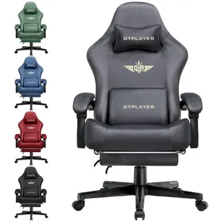 GTPLAYER Stoff Grau