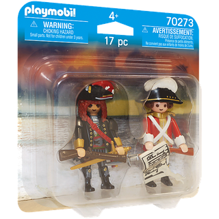 Playmobil Piratenkapitän und Rotrock 70273