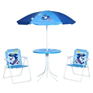 Outsunny Kindersitzgruppe 4-tlg. Blau