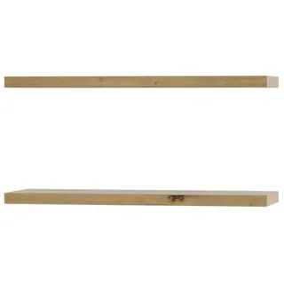 Mid.you Wandboardset , Eiche Artisan , Holzwerkstoff , 2-teilig , 65x3x24 cm , Wohnzimmer, Regale, Wandboards