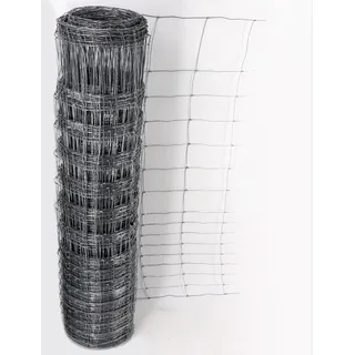 Aquagart 50m Wildzaun Forstzaun Weidezaun Zaun Knotengeflecht 125/13/30