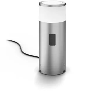 Philips Sockelleuchte Edelstahl 25,2 cm 350 lm IP44