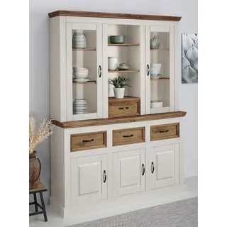 OTTO home Buffet Selma 145 x 38 x 192 cm Weiß