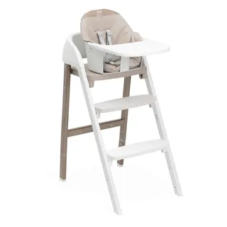 Chicco Hochstuhl , Braun, Beige , Metall, Kunststoff , 45x85x102 cm , Fußstütze verstellbar, Essbrett abnehmbar, zusammenklappbar , Babymöbel & Kindermöbel, Babyzimmer, Hochstühle