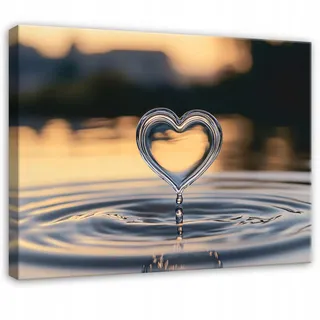 Wallarena Wandbild XXL Abstrakt Herz Beige Modern Wohnzimmer 60x40 , Holzwerkstoff , Recyclingholz , Rechteckig , 60x40 cm , FSC 100% , 3D-Effekt , Bilder & Rahmen, Bilder, Leinwandbilder