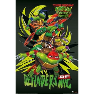 TMNT - Mutant Mayhem - Defenders of NYC - Film Movie Poster - Grösse 61x91,5 cm