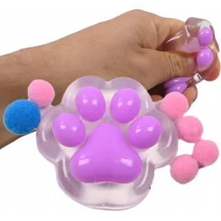 Antistress Squishy Katzenpfote 5cm - Sensorisches Spielzeug zum Stressabbau für Kinder & Erwachsene