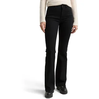 Tom Tailor 1047842 TTSTELLA Bootcut Jeans, 10240-black Denim, 33W / 32L