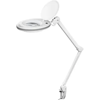 goobay LED-Klemm-Lupenleuchte Weiß 2 St.