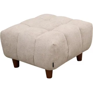 Habitat Garten Hocker matignon beige , Beige , Textil , 70x46x70 cm , Wohnzimmer, Sessel, Hocker & Hockerbänke, Poufs