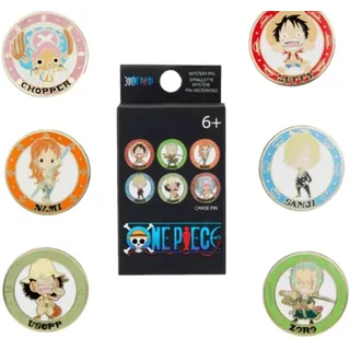 Pins: One Piece - Luffy, Zoro, Chopper and More - 1 of 6 to Collect - Styles May Vary