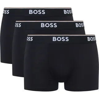 Boss Trunk 3 Pack Boxershorts Schwarz M 3er Pack