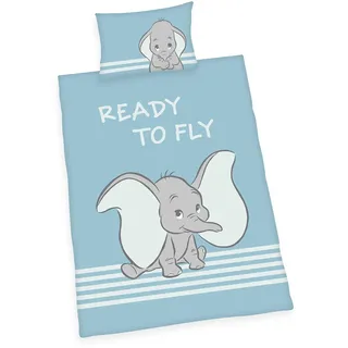 Herding Bettwäsche-Set, Blau, 40 x 60 cm, 100 x 135 cm