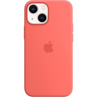 Apple iPhone 13 mini Silikon Case mit MagSafe pink pomelo