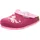 Mädchen FUSSBETTPANTOFFEL Hausschuhe, PINK 5510