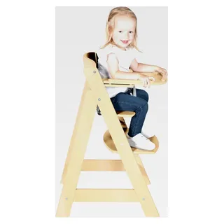 Essbrett aus Holz - Erweiterung und Zubehör für Hochstuhl Sit Up Flex - Kompatibel mit Gurtsystem und Hochstuhlauflagen - ab 6 Monaten