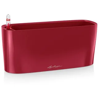LECHUZA Delta 30 x 11 x 13 cm Scarlet Rot Hochglanz