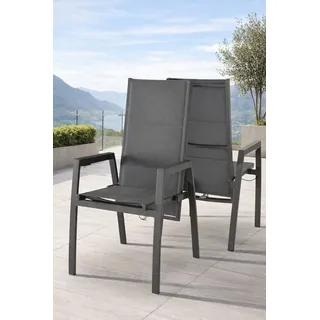 Destiny Hochlehner "COSTA" 56 x 55 x 108 cm grau 2 St.