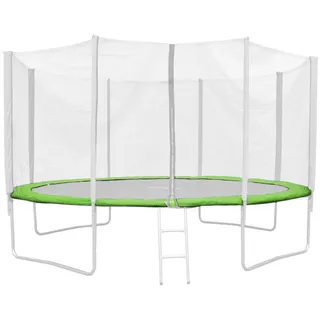 Jawinio Randabdeckung Trampolin 366 cm Grün , Kunststoff , 366x366 cm , Freizeit & Co, Gartenspielzeug