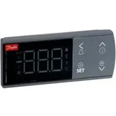 Danfoss AK-UI55 Setting - Fjernbetjent display, Anvendes til AK-CC55, Setting, Thermostat, Grau