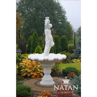 Zierbrunnen Springbrunnen Figur 239cm Brunnen Dekoration Garten Fontaine Teich