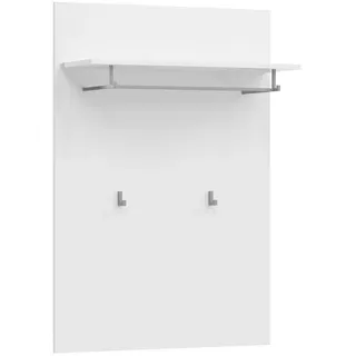 MID.YOU Garderobenpaneel Torino 76 x 110 x 27 cm Weiß