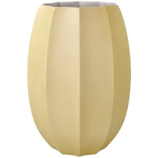 Kaiser Porzellan "Concave", Vase aus Biskuitporzellan, im zeitlosen Design, Höhe ca. 22,5 cm,