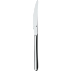 WMF Flame Plus Plus Menümesser 24 cm, Hohlheftmesser, Messer mit eingesetzter Klinge, Tafelmesser Cromargan protect Edelstahl poliert, kratzbeständig, spülmaschinenfest