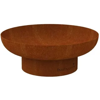 Barbecook feuerschale Jack 60 cm, gartendeko rostoptik, Cortenstahl, 60 x 25 cm