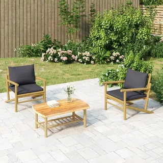 Maison Exclusive Garten-Couchtisch 90x55x37 cm Bambus - Braun