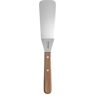 triangle Winkelpalette Kirschholz - Backpalette 12 cm - Made in Germany | Gehärteter Edelstahl DIN 1.4021, genietet - ideal zum Heben, Wenden und Verstreichen von Gebäck