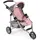 Jogging-Buggy Lola meliert Grau/Rosa