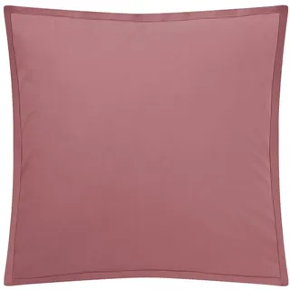 Essix Kissenbezug, Baumwolle, sehr weich, indisches Rosa, 65 x 65 cm,