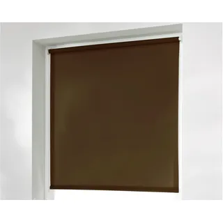 K-HOME Thermo Klemmfix-Rollo 100 x 150 cm braun