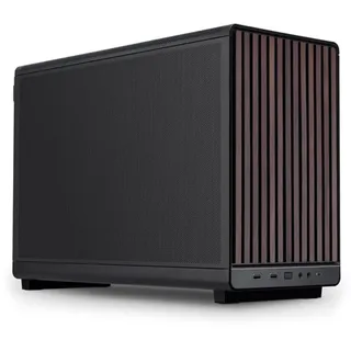 Lian Li DAN cases A3-mATX Wood edition PC-Gehäuse, LianLi Schwarz